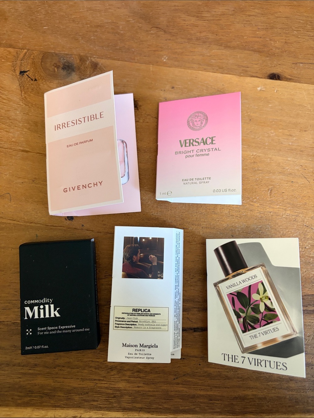 Variety of Fragrances